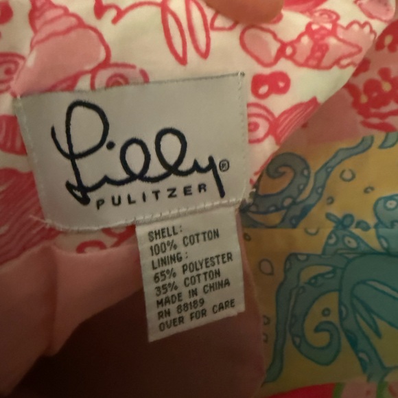 Vintage (but never worn) Lilly Pulitzer Colorful Patchwork Halter Dress - Picture 3 of 5